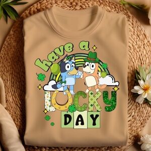 Bluey Character Graphic Tee